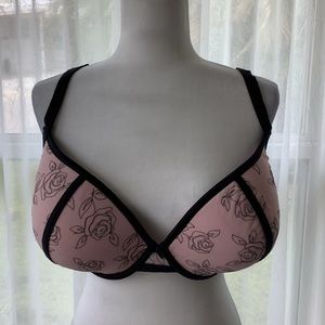 Torrid pink rose bra